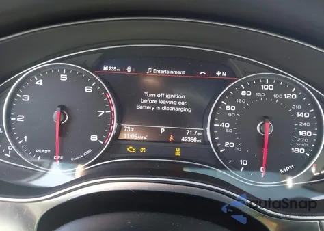 2018 Audi A6 3.0T Premium z USA, uszkodzony, nr VIN WAUG3AFC7JN083697